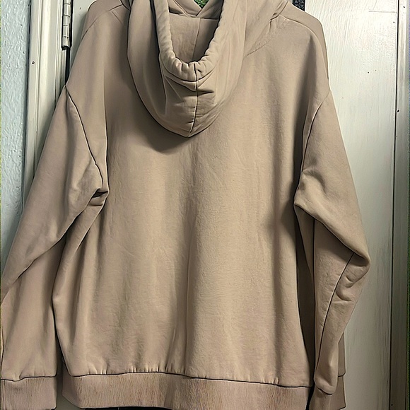 H&M “ cropped beige hoodie” - Picture 2 of 3